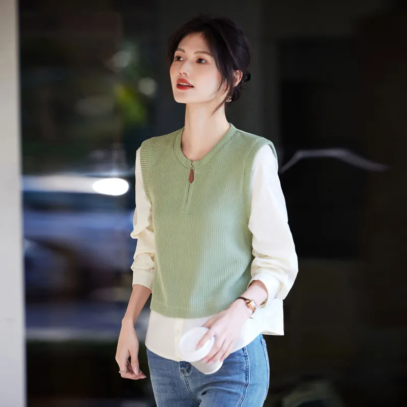 A Paradise For Awakening Sweatshirt Women's Green-6