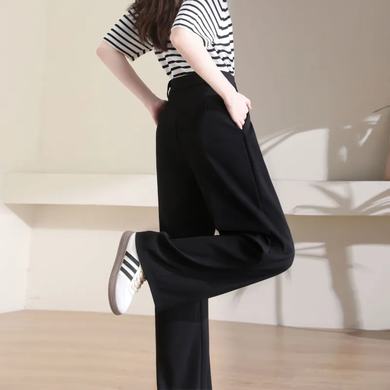 A Paradise For Awakening Casual Pants Women's Black-4