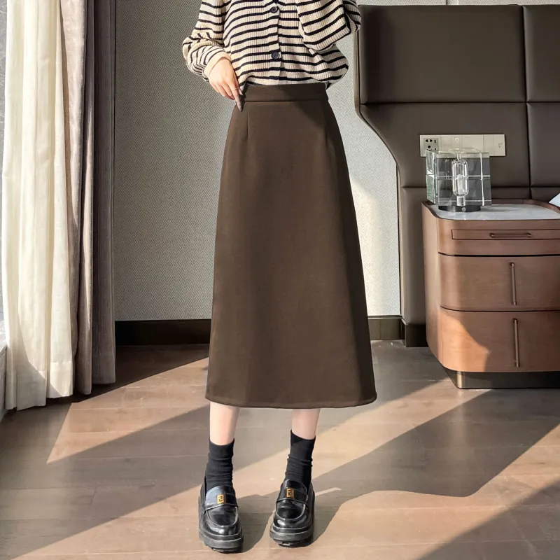 A Paradise For Awakening Casual Long Skirts Women's-8