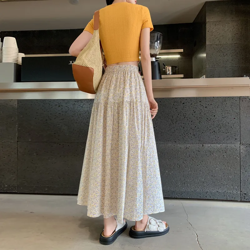 A Paradise For Awakening Casual Long Skirt Women's-2