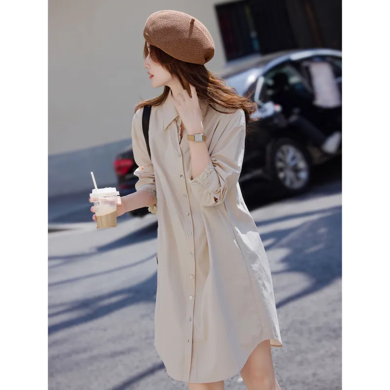 A Paradise For Awakening Long Sleeved Dress Women's-4