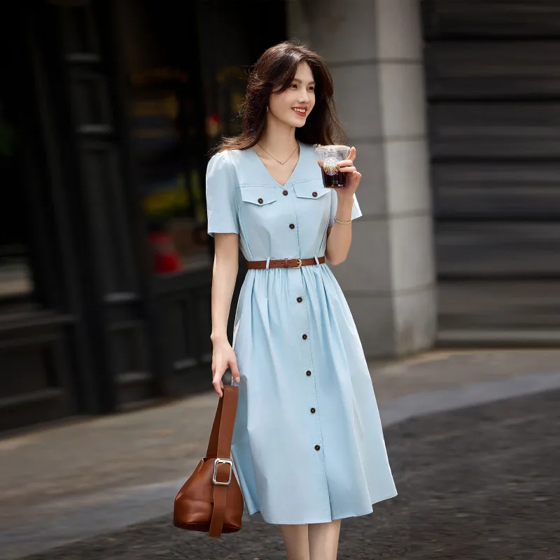 A Paradise For Awakening Short Sleeved Dress Women's-4