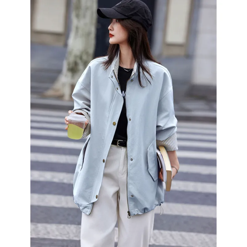 A Paradise For Awakening Trench Coat Women's-10