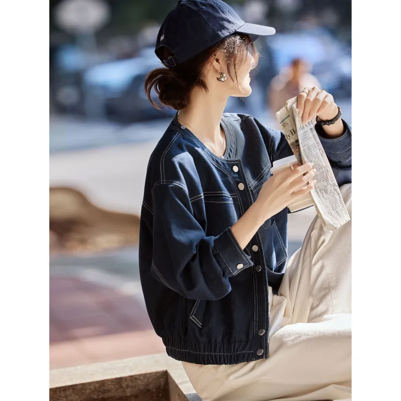 A Paradise For Awakening Denim Jacket Women's-9