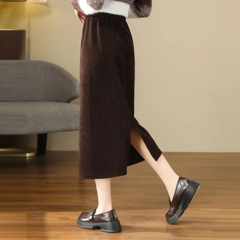 A paradise for awakening Casual Long Skirts Women's-3