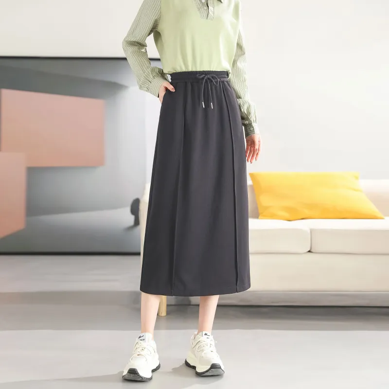A Paradise For Awakening Casual Long Skirts Women's-2