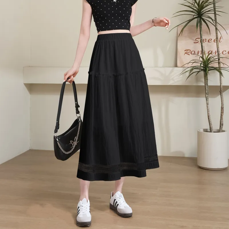 A Paradise For Awakening Casual Long Skirt Women's-8