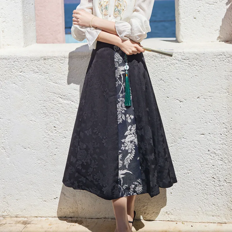A Paradise For Awakening Casual Long Skirt Women's-6
