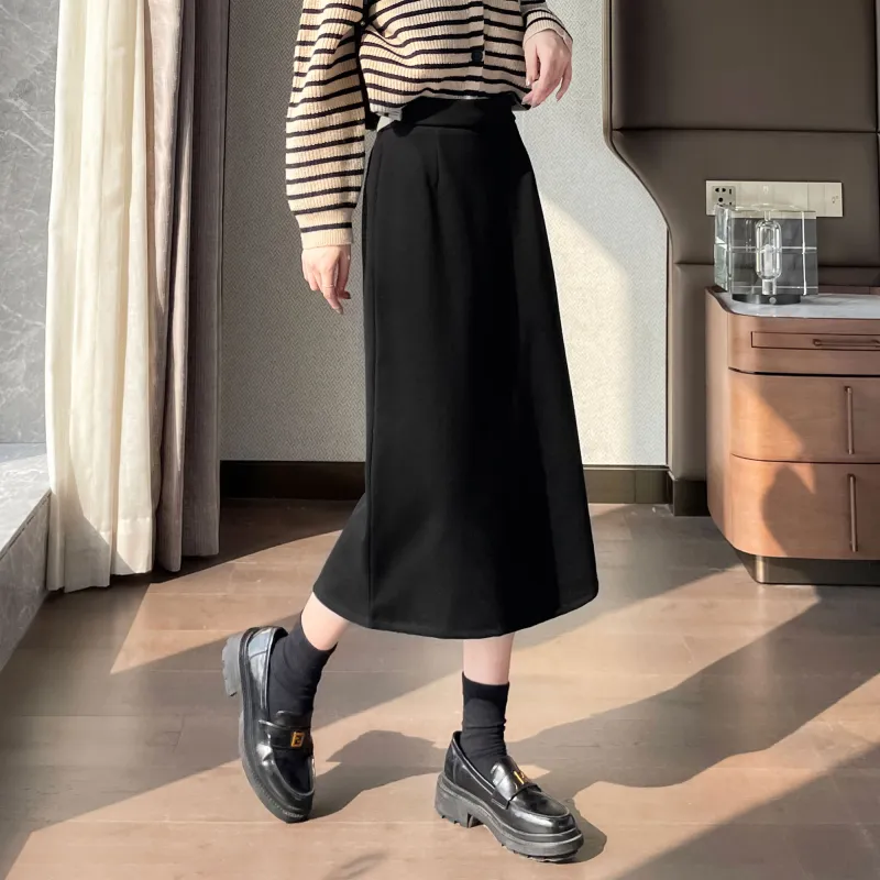 A Paradise For Awakening Casual Long Skirts Women's-8