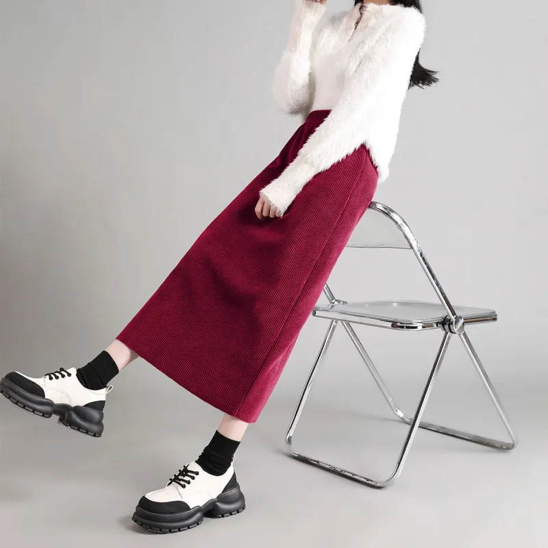 A Paradise For Awakening Casual Long Skirts Women's-2