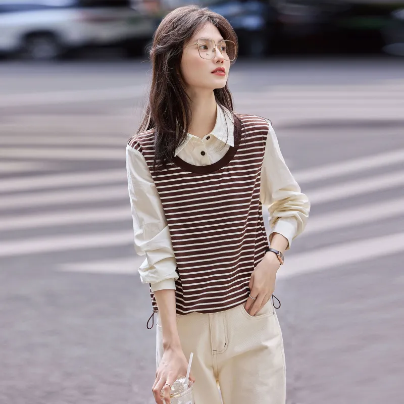 A Paradise For Awakening Sweatshirt Women's Coffee-3