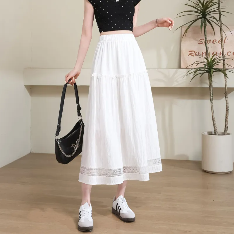 A Paradise For Awakening Casual Long Skirt Women's-3