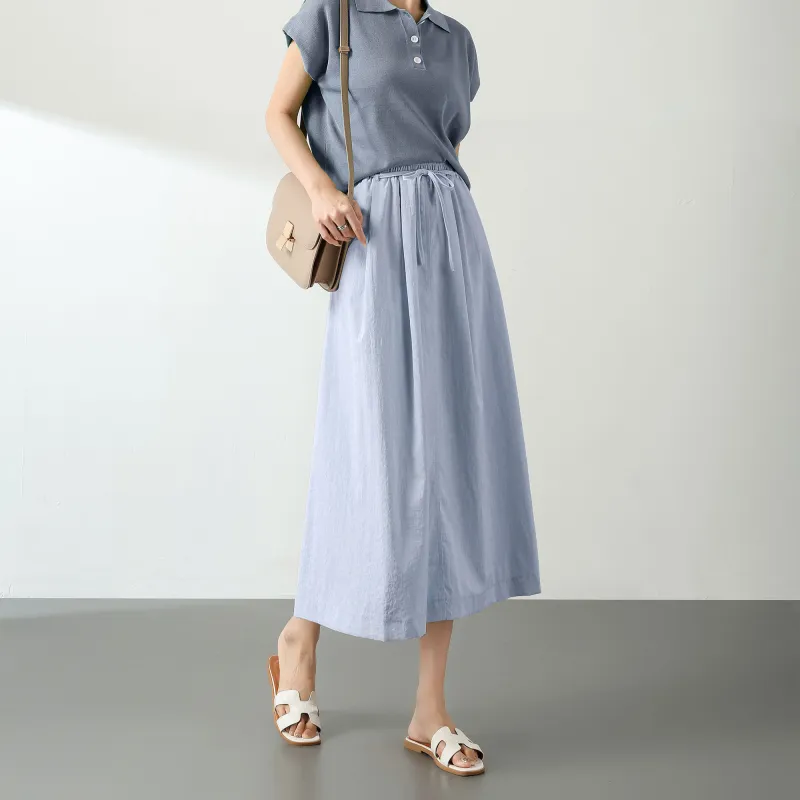 A Paradise For Awakening Casual Long Skirt Women's-8
