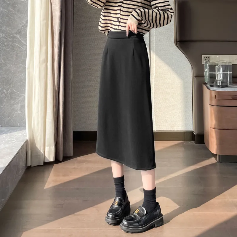 A Paradise For Awakening Casual Long Skirts Women's-4