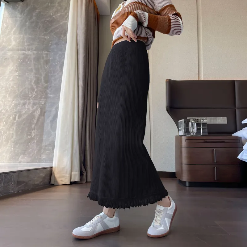 A Paradise For Awakening Casual Long Skirts Women's-8