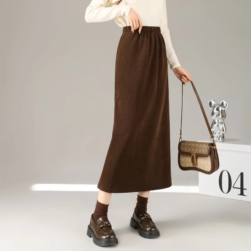 A Paradise For Awakening Casual Long Skirts Women's-8
