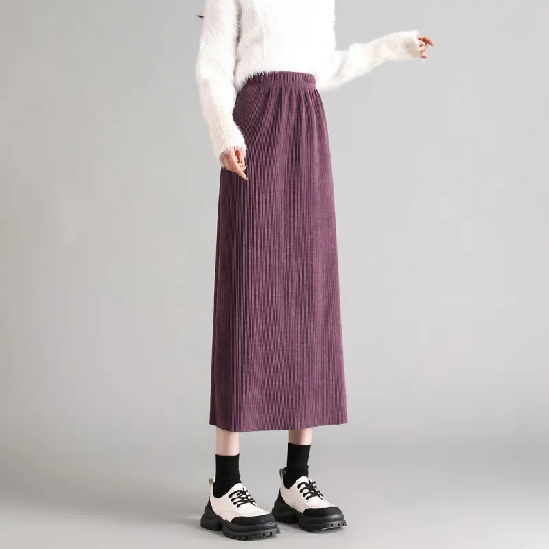 A Paradise For Awakening Casual Long Skirts Women's-9