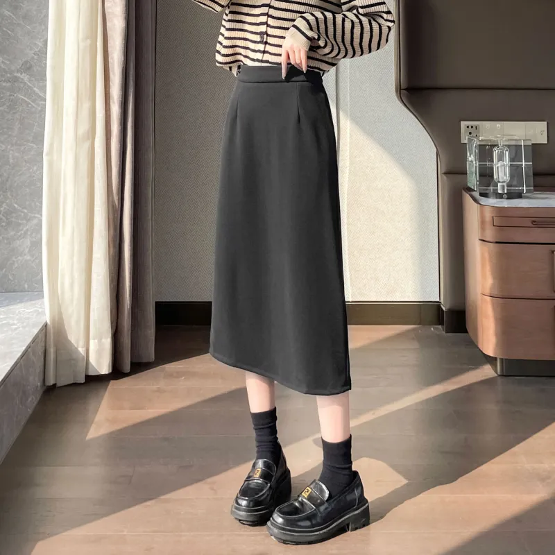A Paradise For Awakening Casual Long Skirts Women's-3