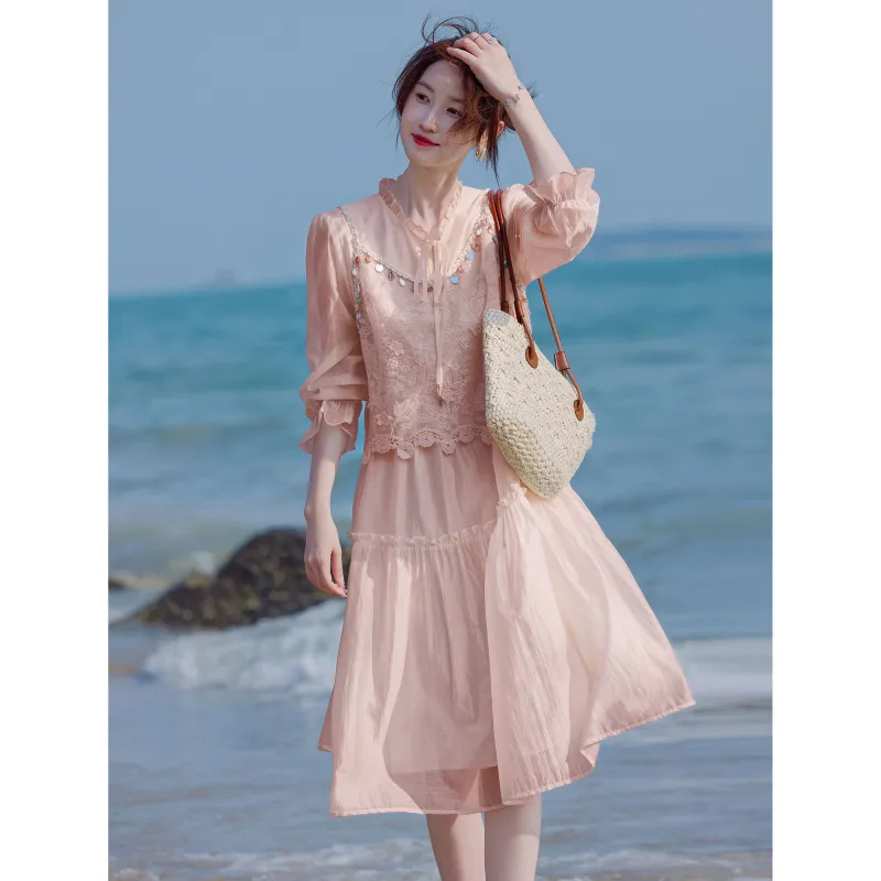 A Paradise For Awakening Skirt Set Women's-11