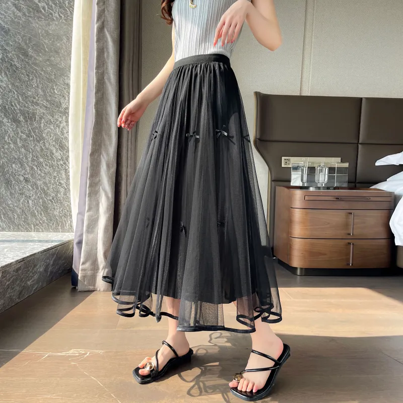 A Paradise For Awakening Casual Long Skirt Women's-10