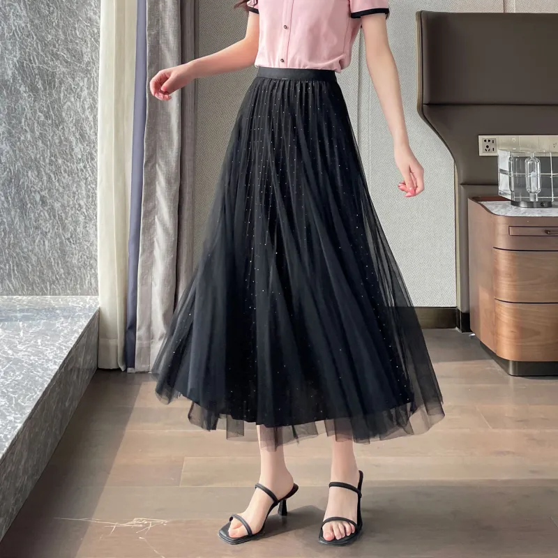 A Paradise For Awakening Casual Long Skirt Women's-11