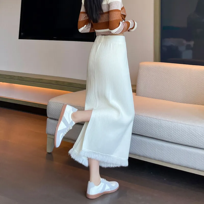 A Paradise For Awakening Casual Long Skirts Women's-4