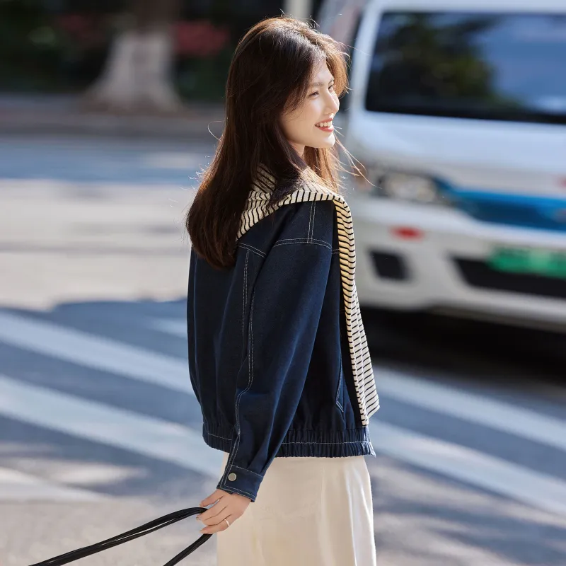 A Paradise For Awakening Denim Jacket Women's-8