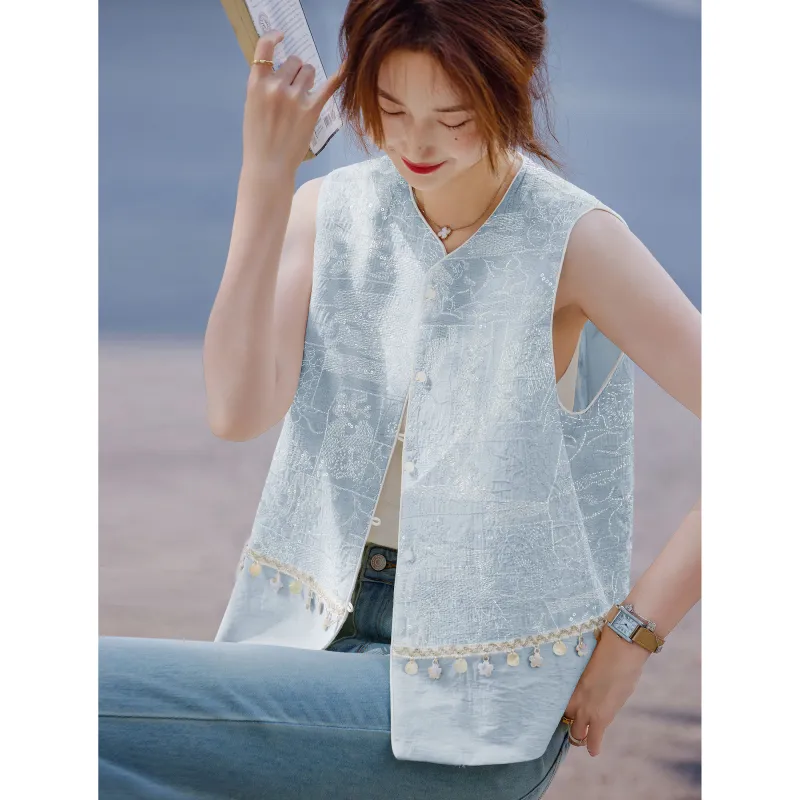 A Paradise For Awakening Vest Women's-11