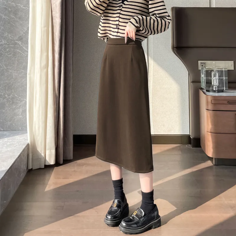 A Paradise For Awakening Casual Long Skirts Women's-9