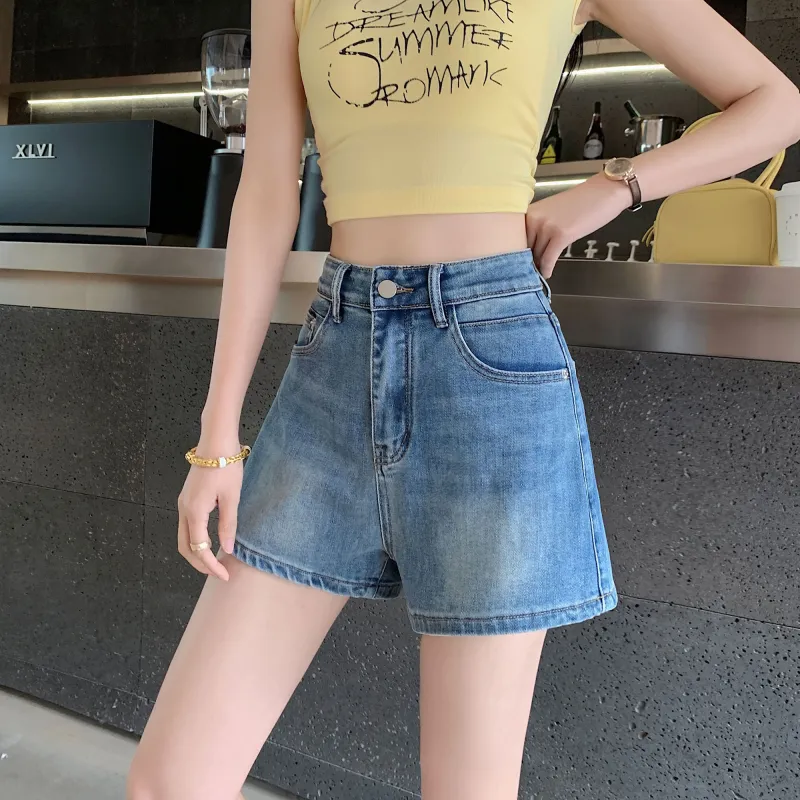 A Paradise For Awakening Denim Shorts Women's-4