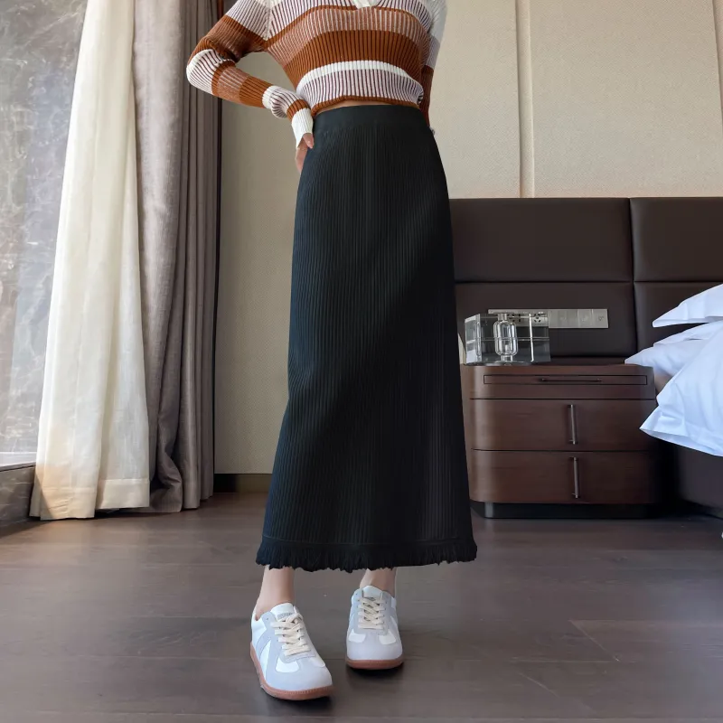 A Paradise For Awakening Casual Long Skirts Women's-7