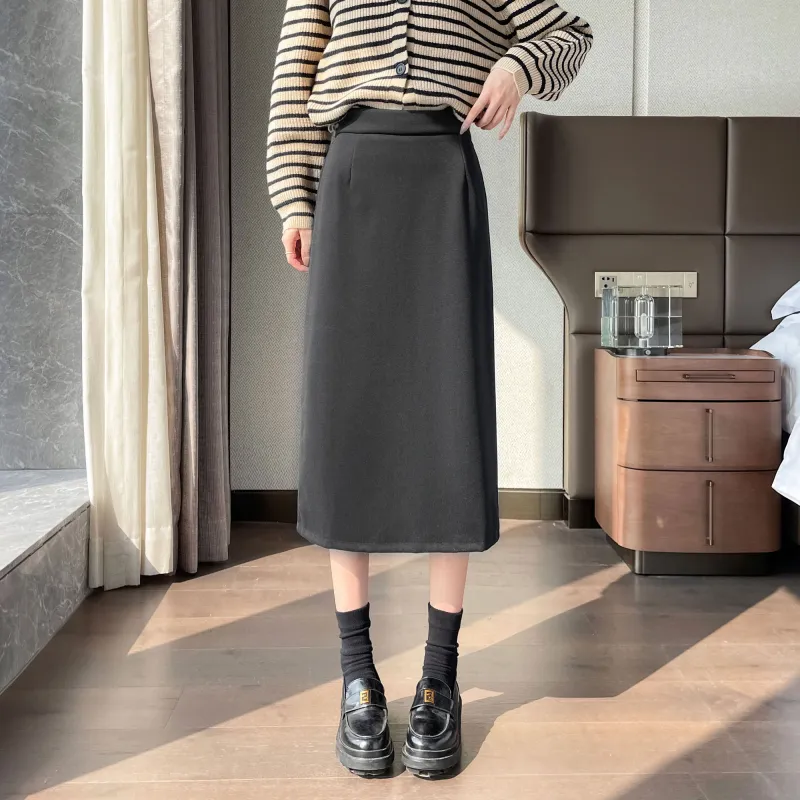 A Paradise For Awakening Casual Long Skirts Women's-2