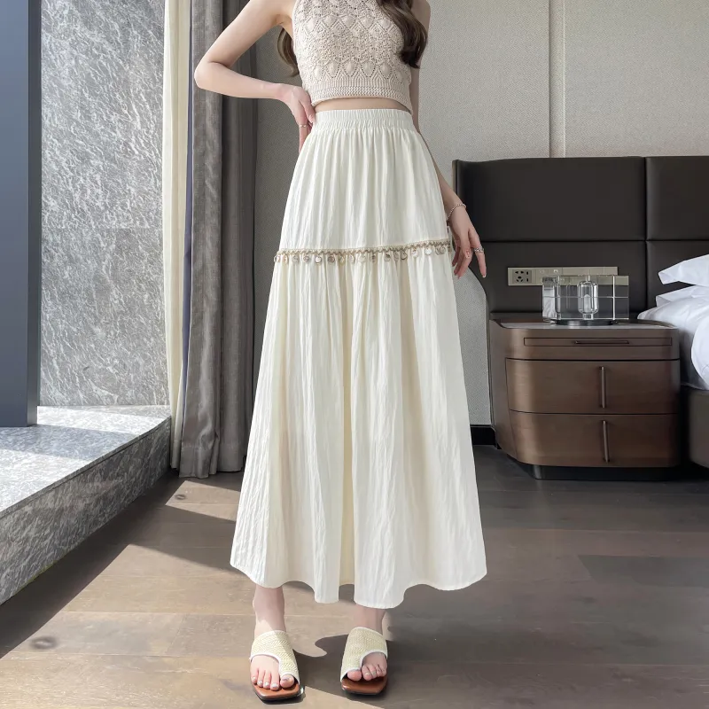 A Paradise For Awakening Casual Long Skirt Women's-4