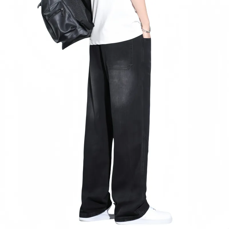 BOTH PLAY Jeans Unisex Black Gray Color-3