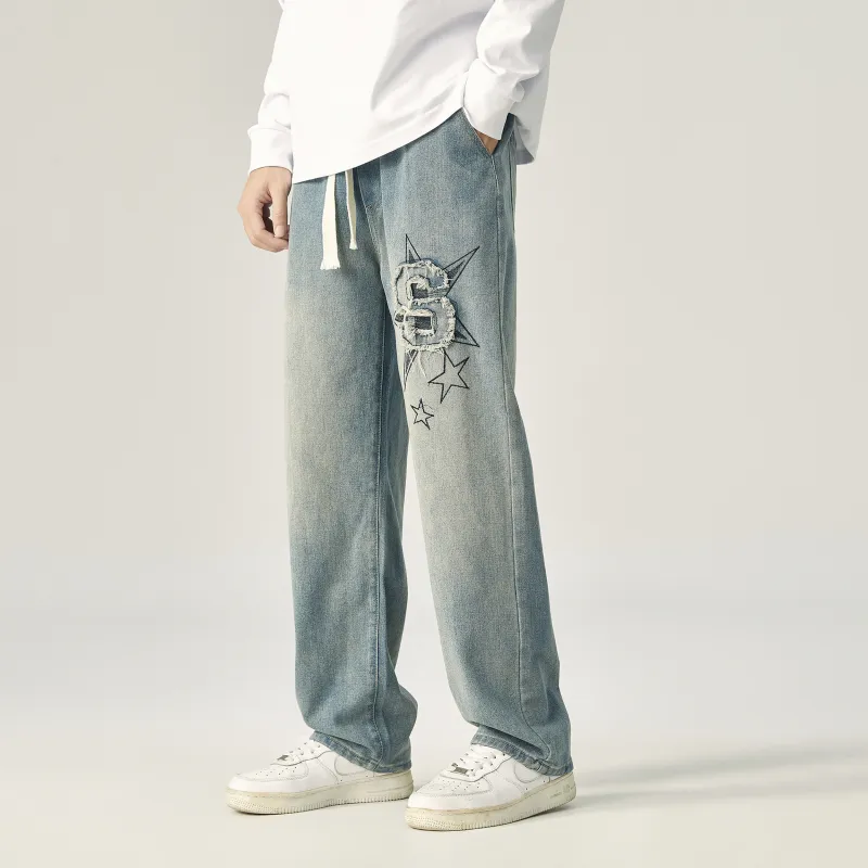 BOTH PLAY Jeans Unisex Nostalgic Blue-3