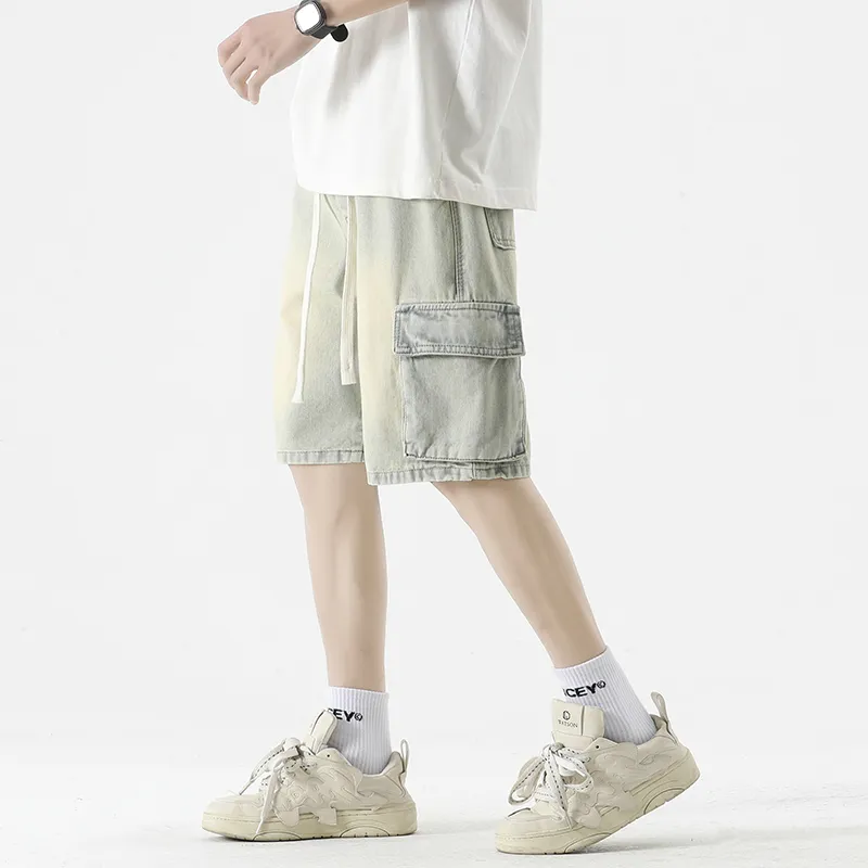 BOTH PLAY Denim Shorts Unisex-5