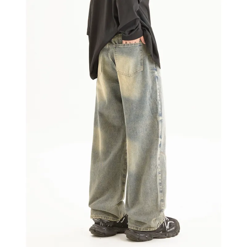 BOTH PLAY Jeans Unisex Yellow Mud-3
