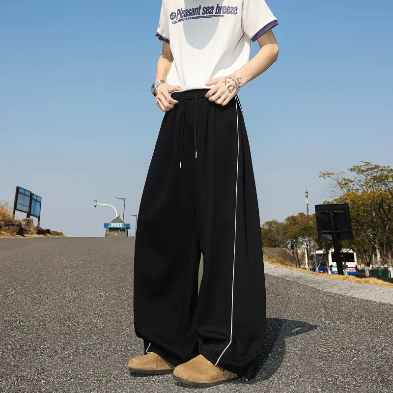 BOTH PLAY Knitted Sports Pants Unisex-8