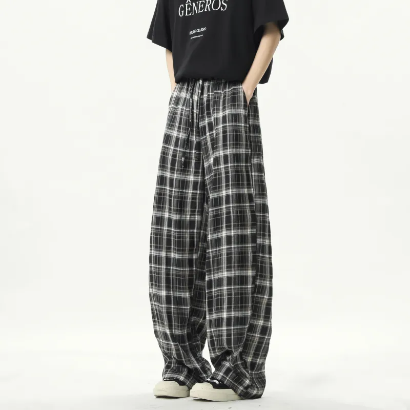 BOTH PLAY Casual Pants Unisex Blue-6