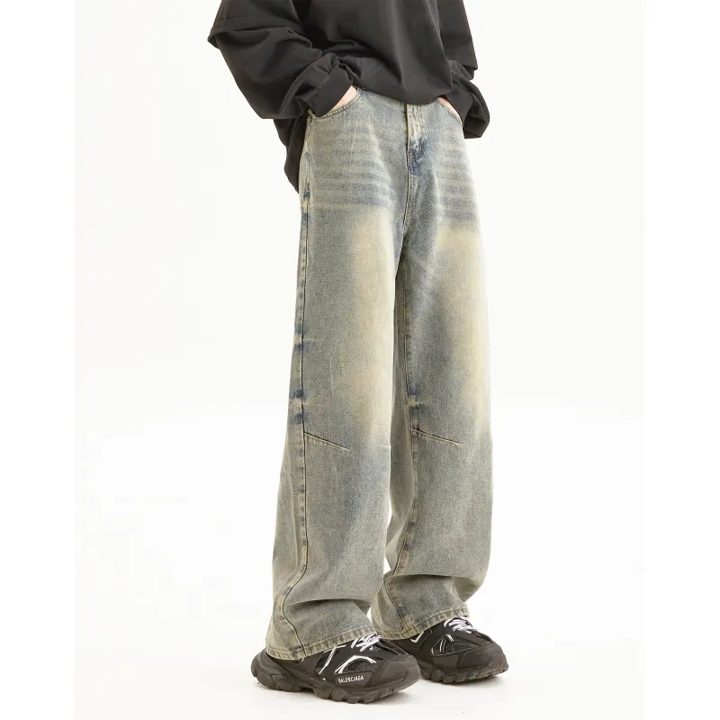 BOTH PLAY Jeans Unisex Yellow Mud-2