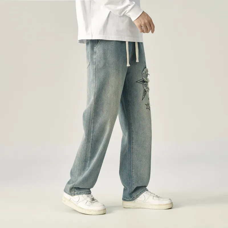 BOTH PLAY Jeans Unisex Nostalgic Blue-4