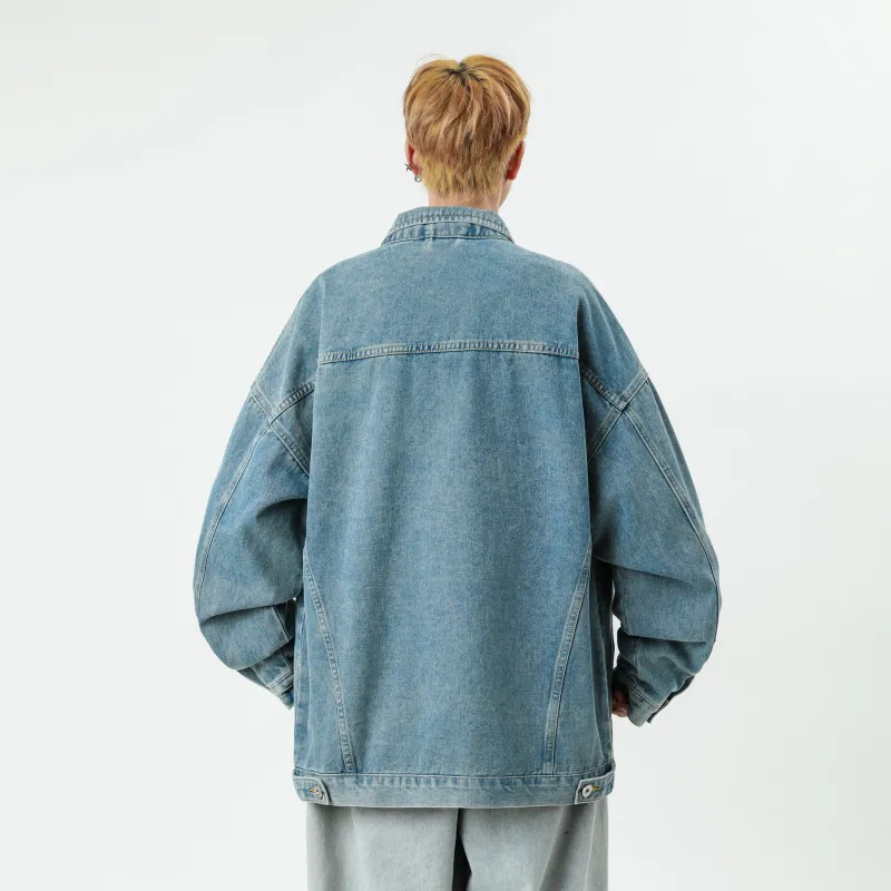 BOTH PLAY Denim Jackets Unisex-13
