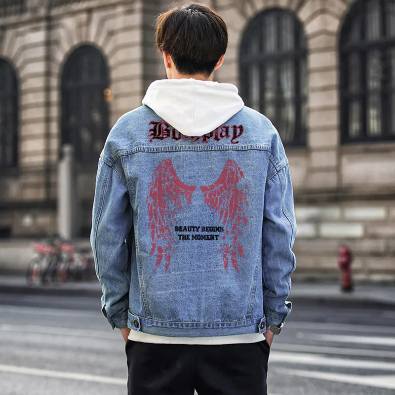 BOTH PLAY Denim Jackets Unisex-28