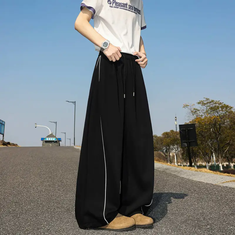 BOTH PLAY Knitted Sports Pants Unisex-11