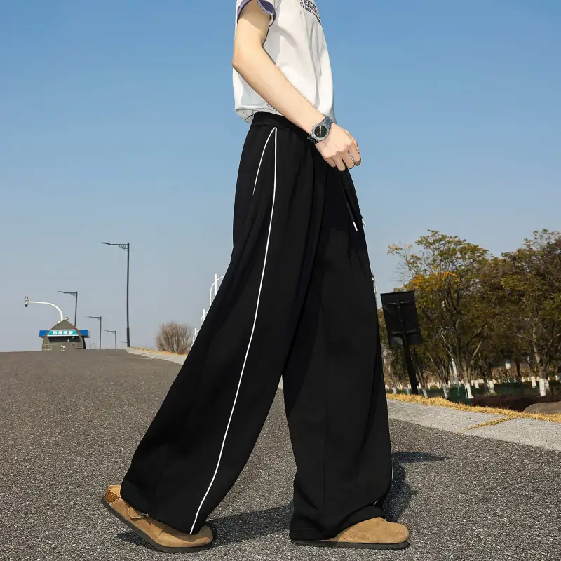 BOTH PLAY Knitted Sports Pants Unisex-12