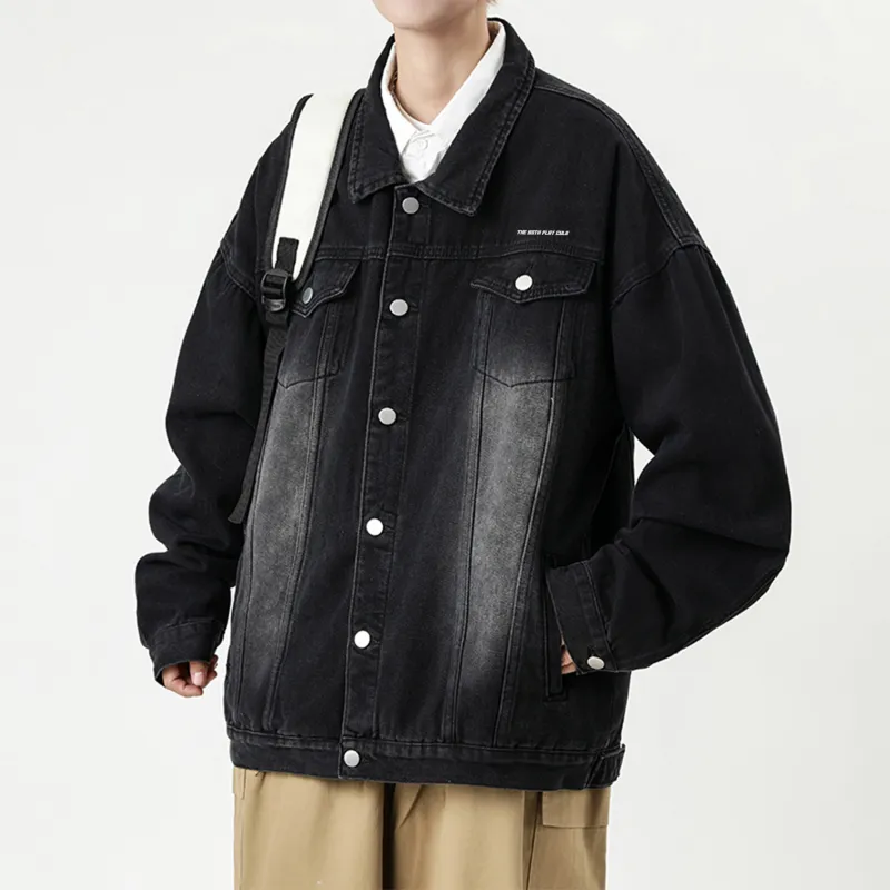 BOTH PLAY Denim Jackets Unisex-2