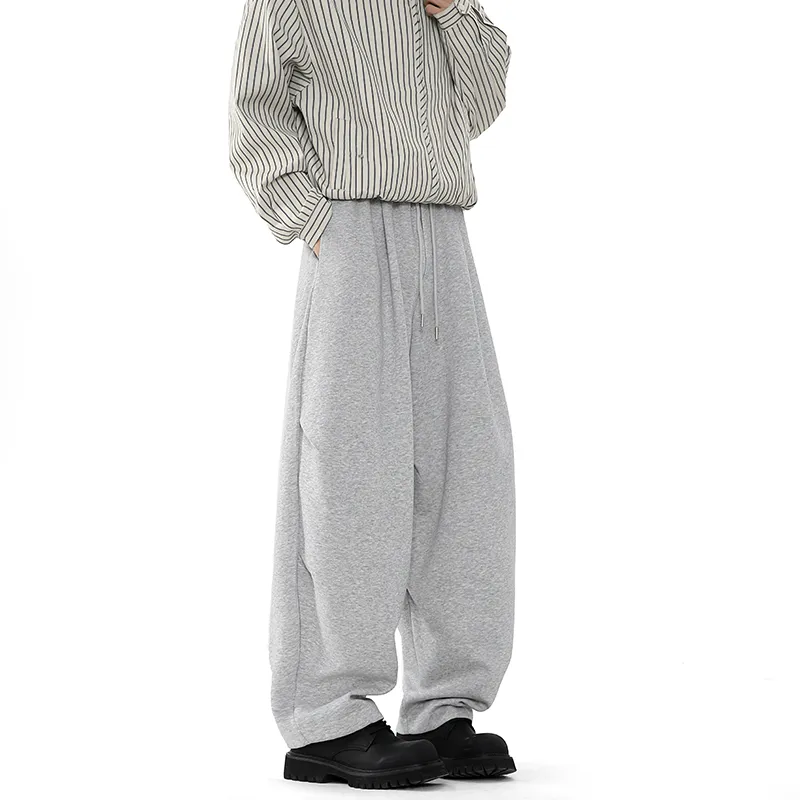 BOTH PLAY Spring And Fall Season Knitted Sports Pants Unisex-3