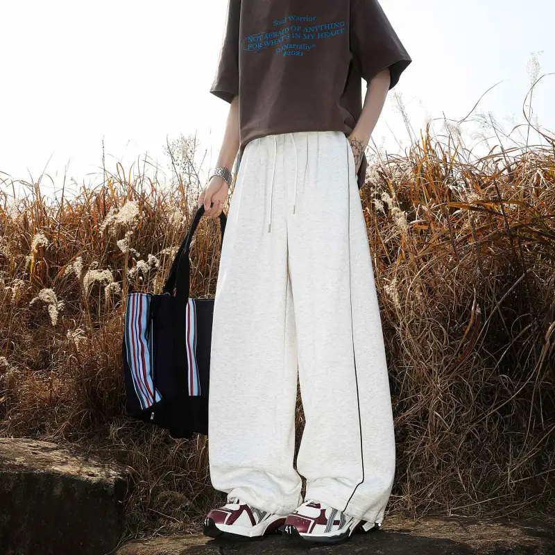 BOTH PLAY Knitted Sports Pants Unisex-6