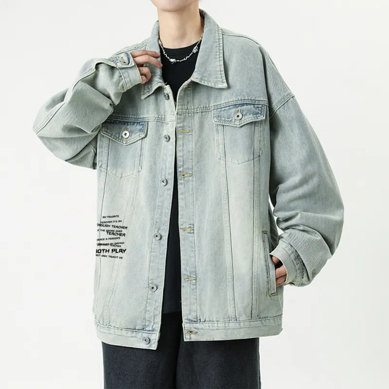 BOTH PLAY Denim Jackets Unisex-16