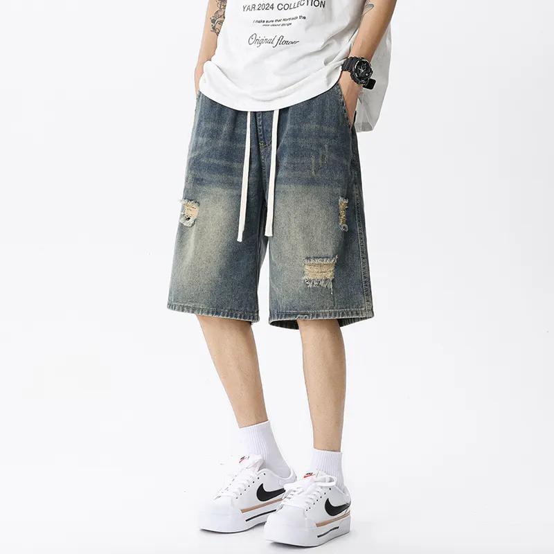 BOTH PLAY Denim Shorts Unisex-5